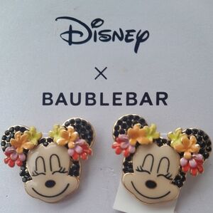 DisneyXBaublebar Minnie Earrings NEW